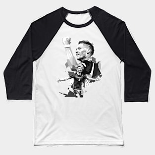 Scott Mctominay Scotland greyscale fan art Baseball T-Shirt